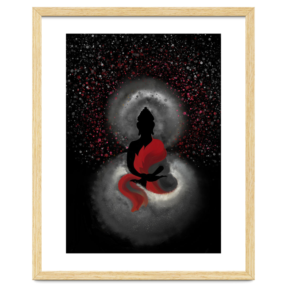 Cosmic Buddha Red
