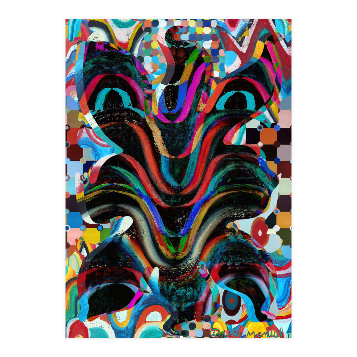 Pop Abstract 2023 Tapiz 80 (Print Only)