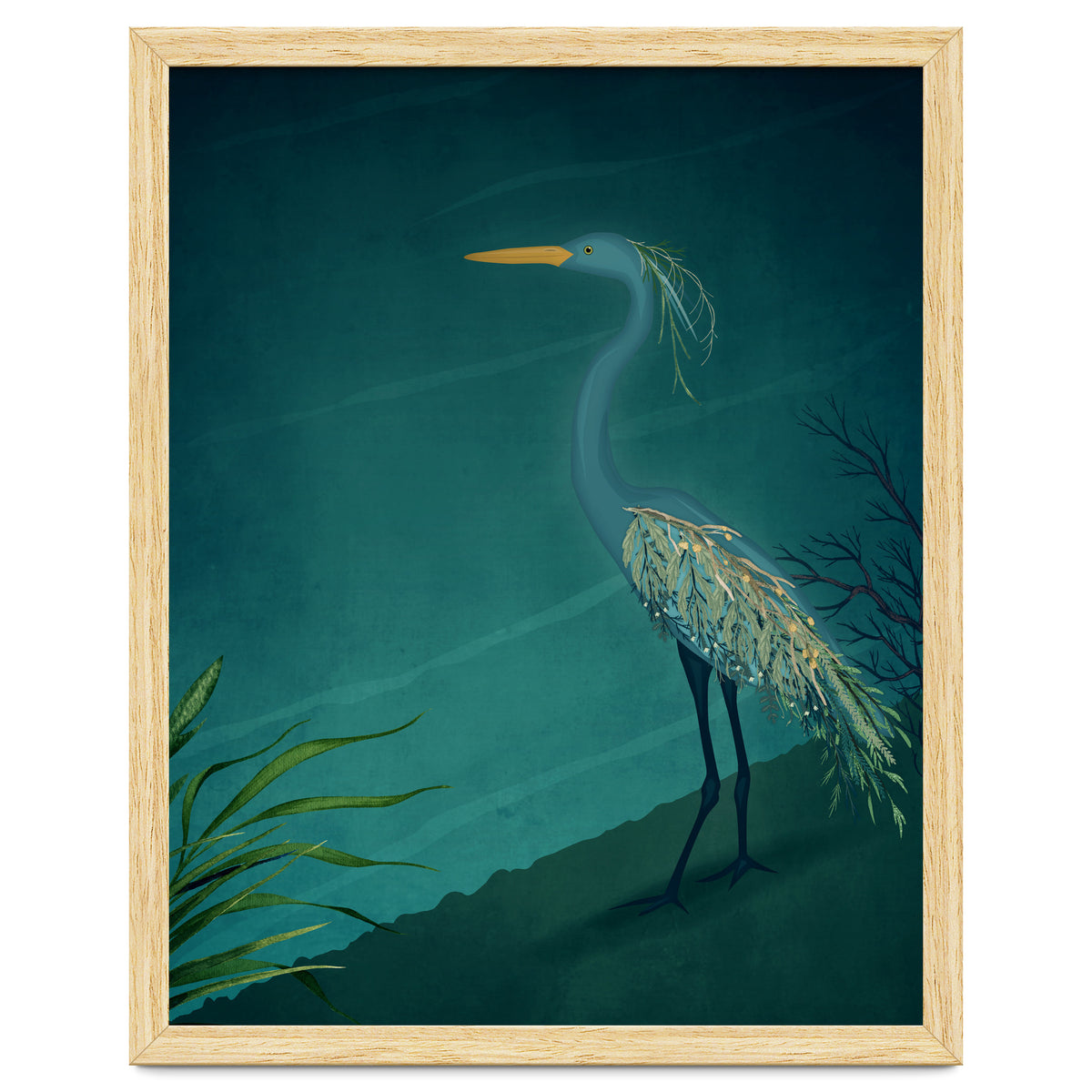 Camouflage:  The Crane