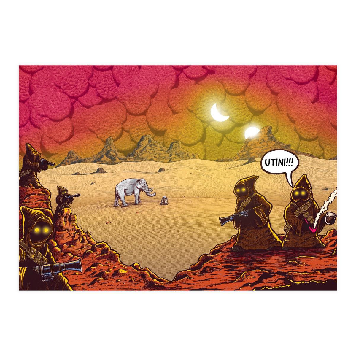 HOBi-wan keNOBi Chocolate Hob Nob Imperial Stout (Print Only)