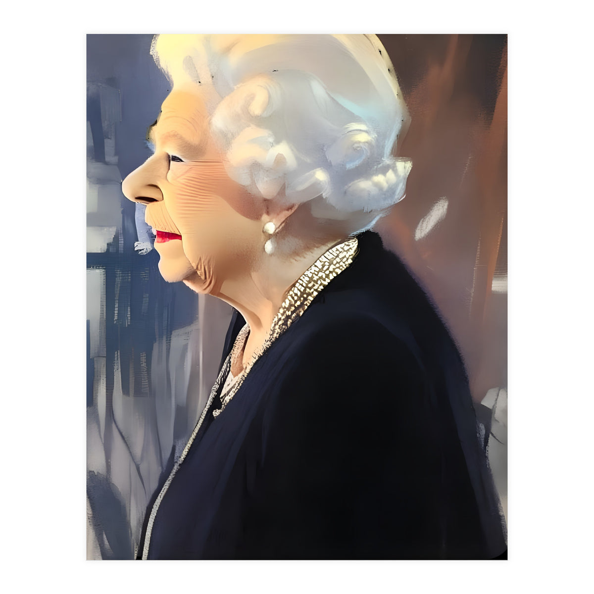 Queen Elizabeth II  (Print Only)