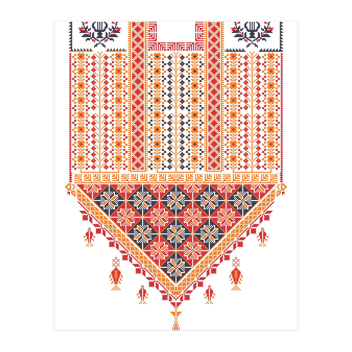 Tatreez Ornament 1 (Print Only)