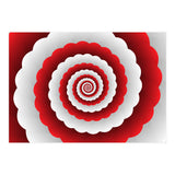 Red Modern Floral Interior Design (Print Only) thumbnail