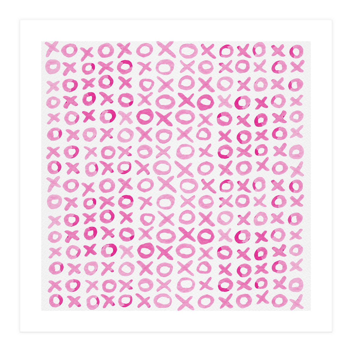 Valentines Day Xoxo - Pink (Print Only)