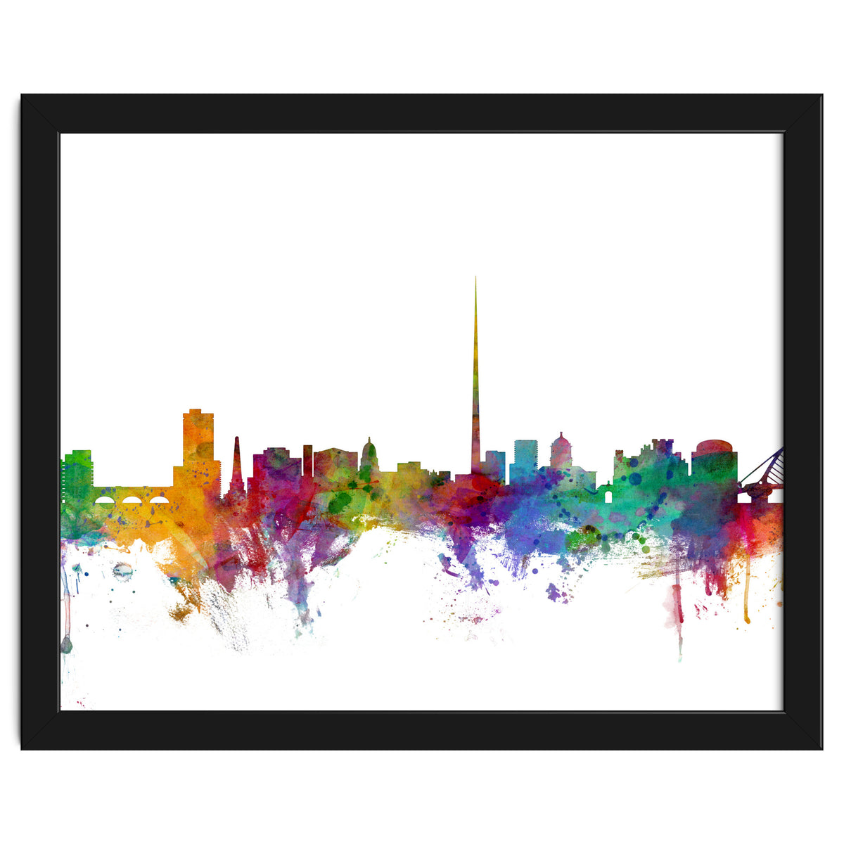 Dublin Ireland Skyline