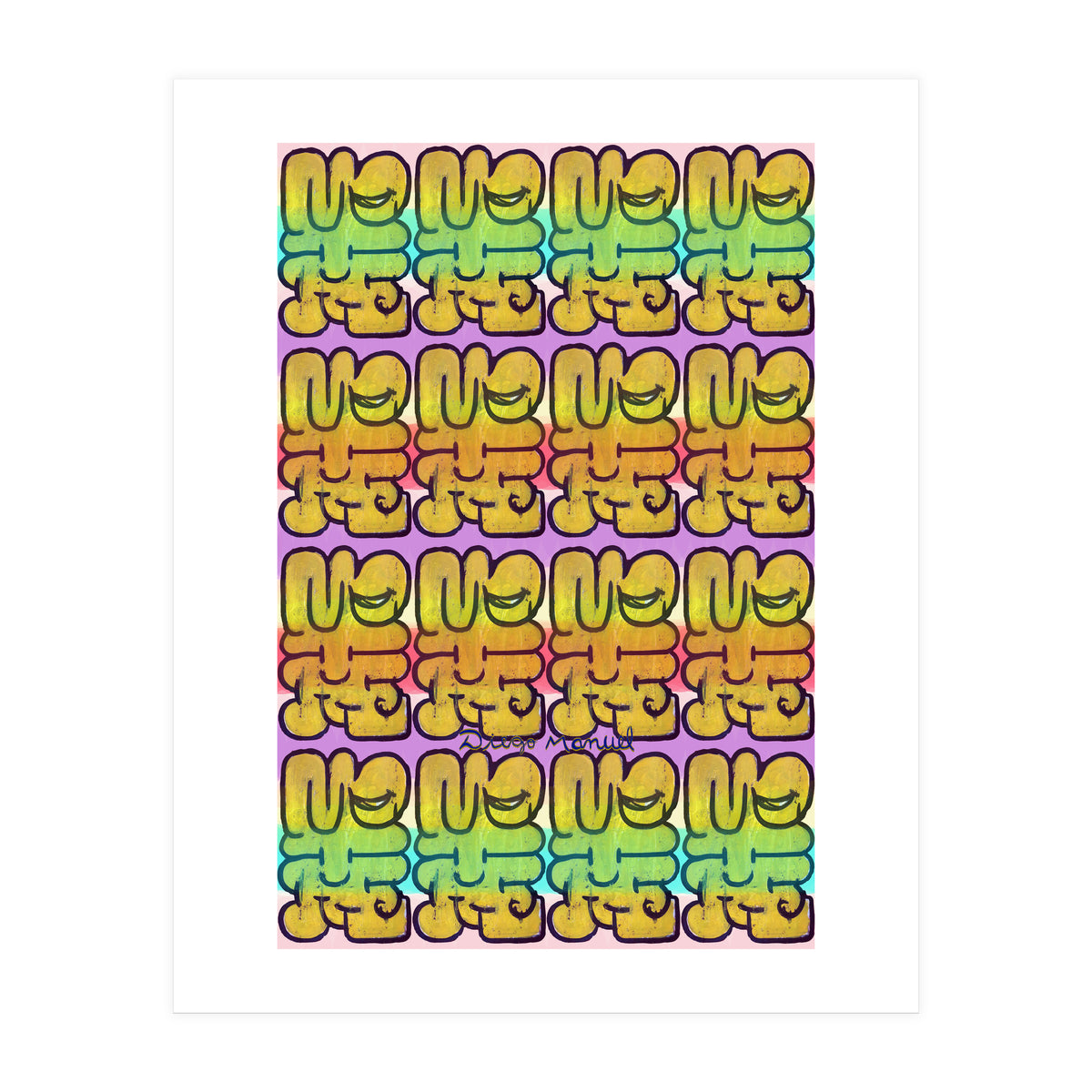 Graffitis 2021 Tapiz 96 (Print Only)