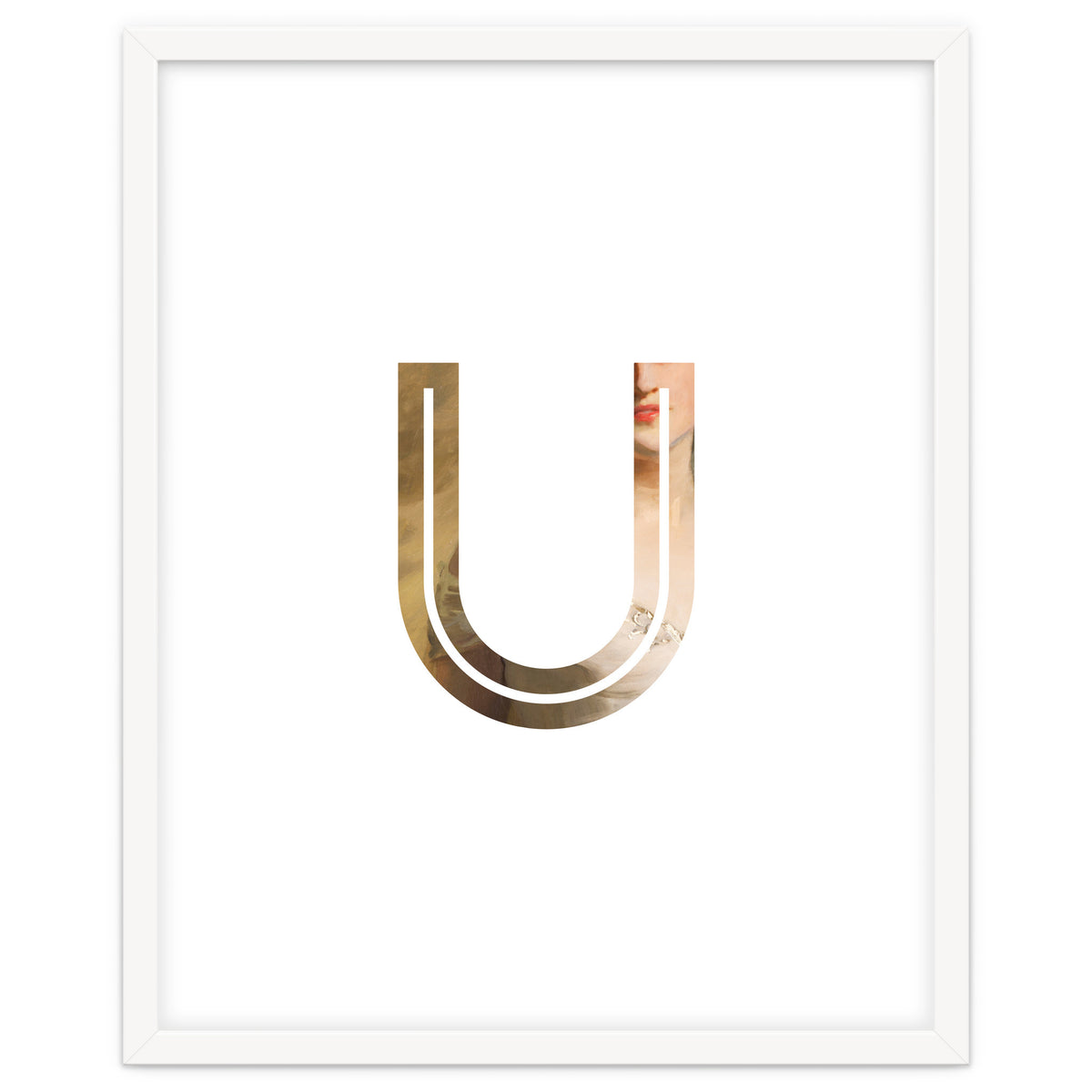 Letter U - (Impress)