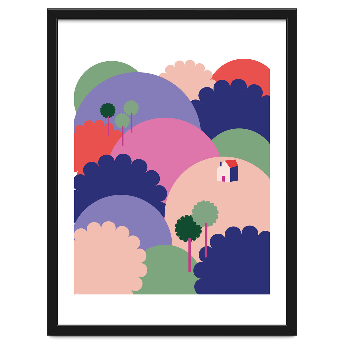 Mediterranean Landscape 1 Rgb