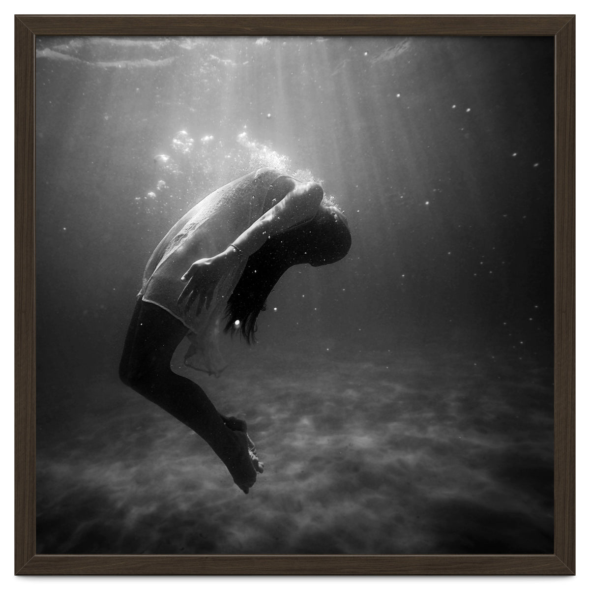 Woman Inside The Water