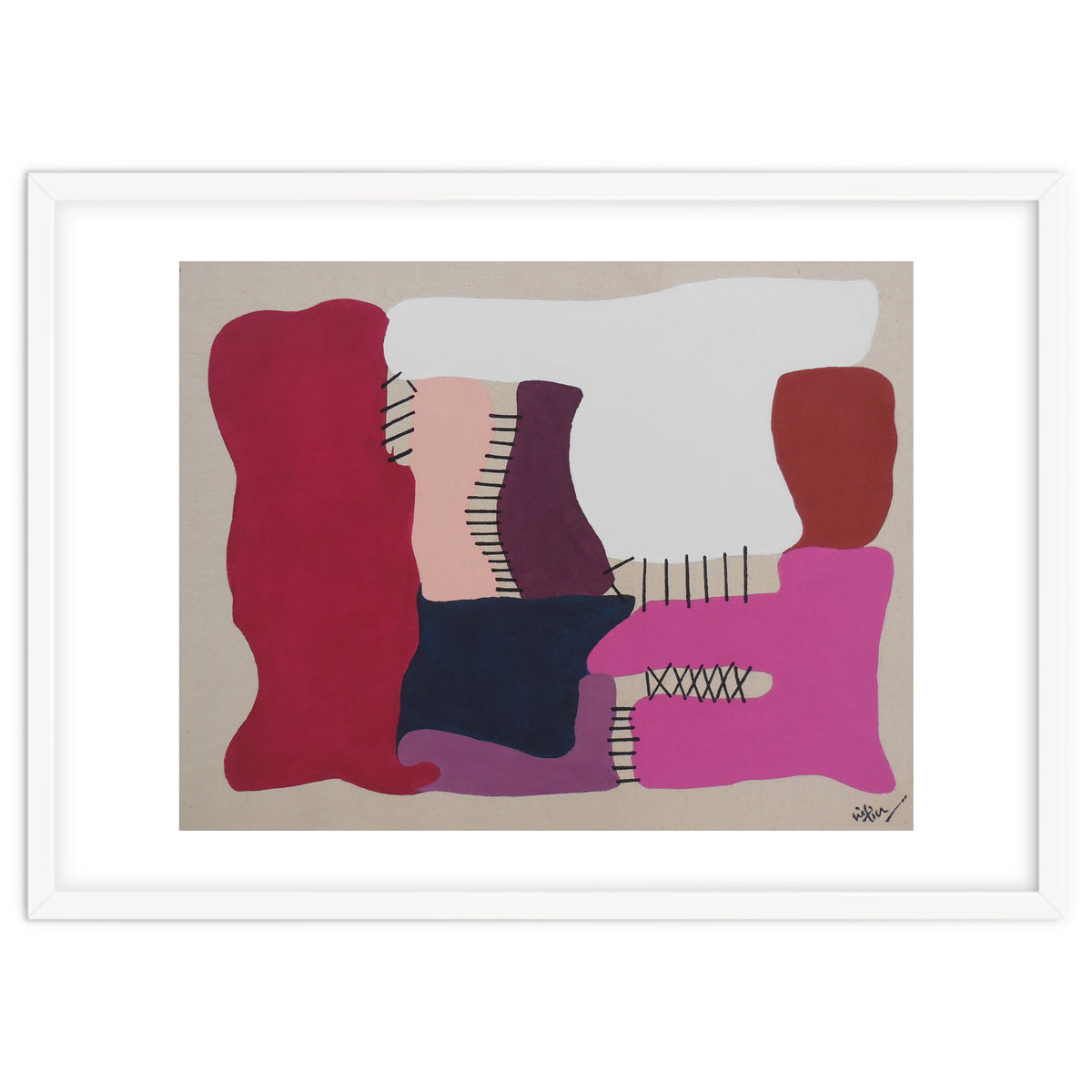 Only Strings Attached Abstract Art