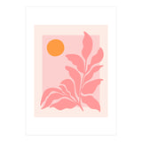 Sunny Pink Garden (Print Only) thumbnail