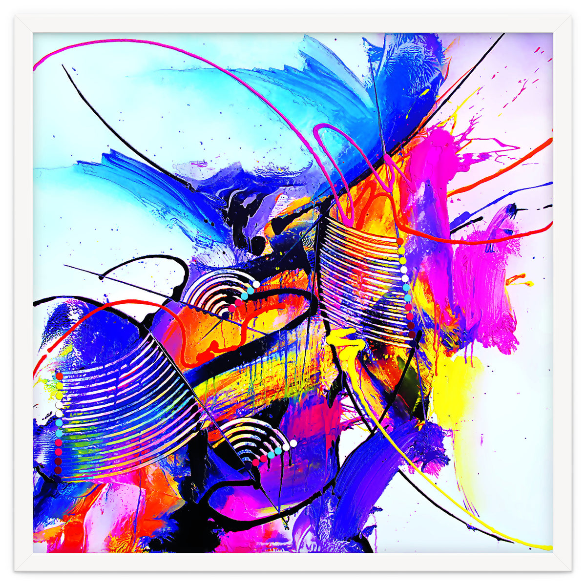 Abstract Art Britto - Qb293