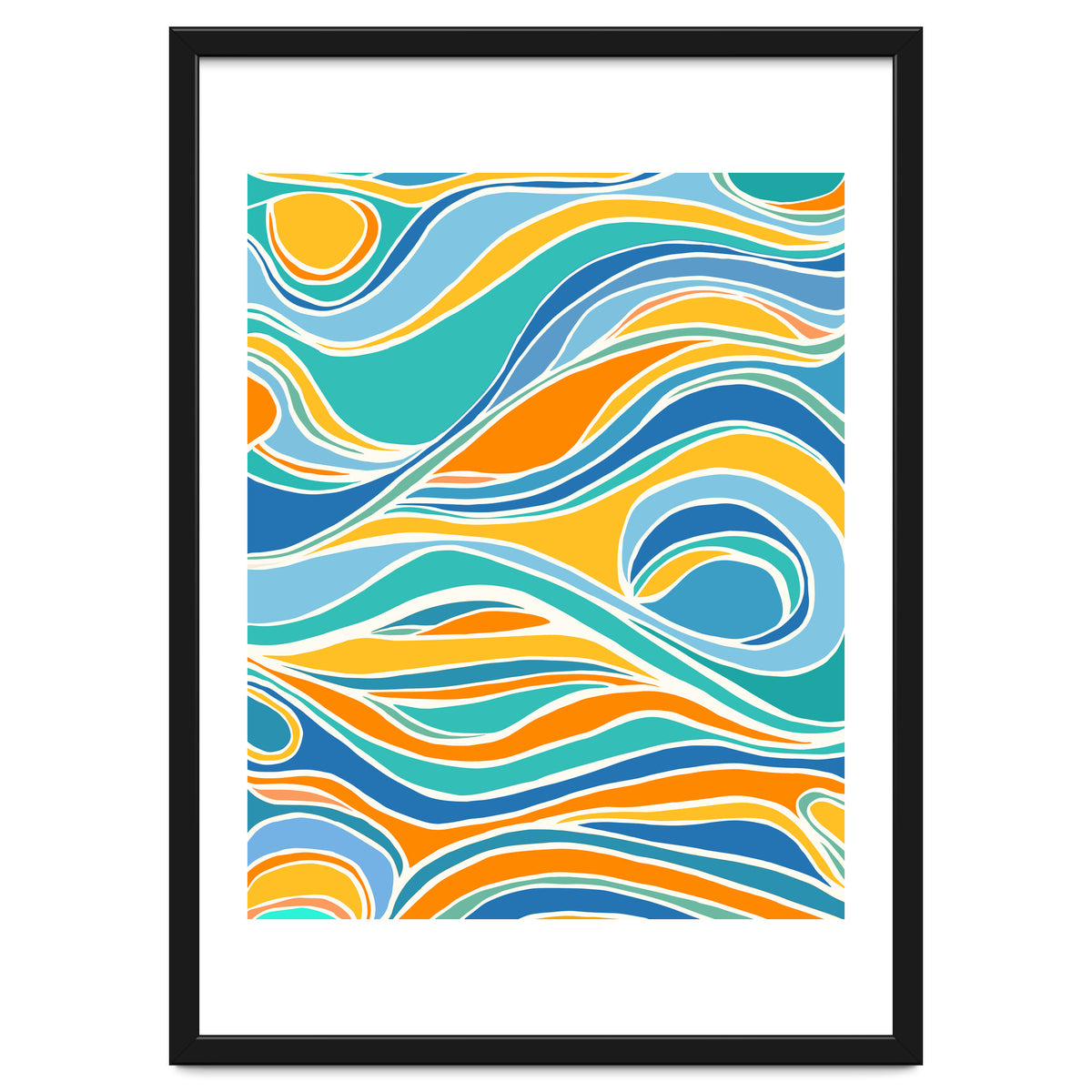 Summer Beach Abstract