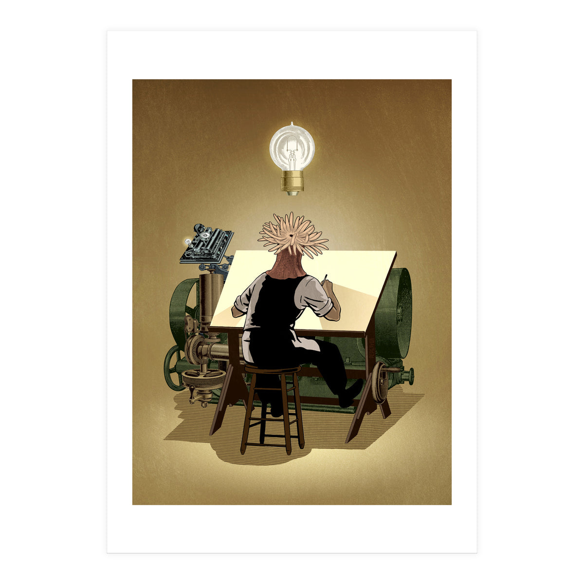 The aspirant to draftsman (Print Only)