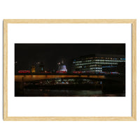St Pauls & London Bridge photoraphed from the Southbank.
