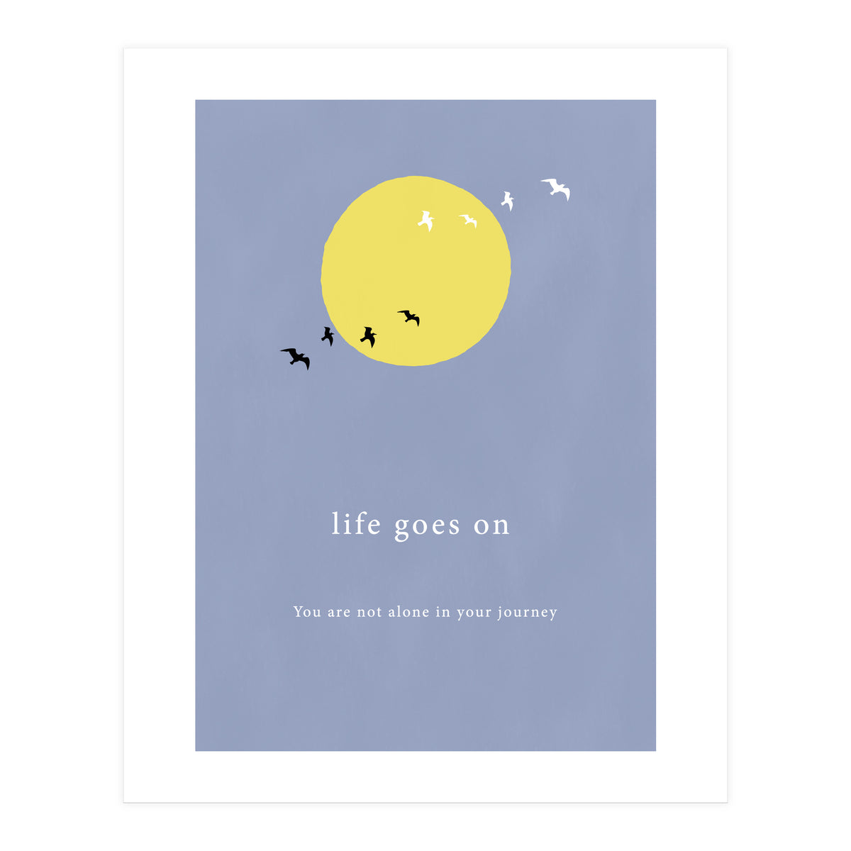 Night - life goes on  (Print Only)