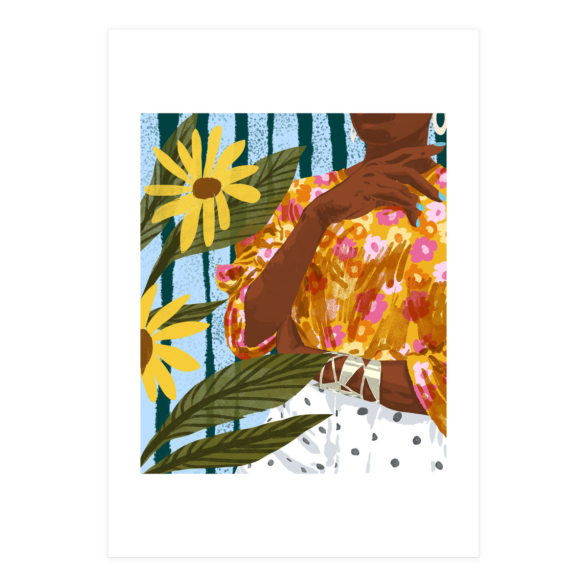 Beauty has no skin tone (Print Only)