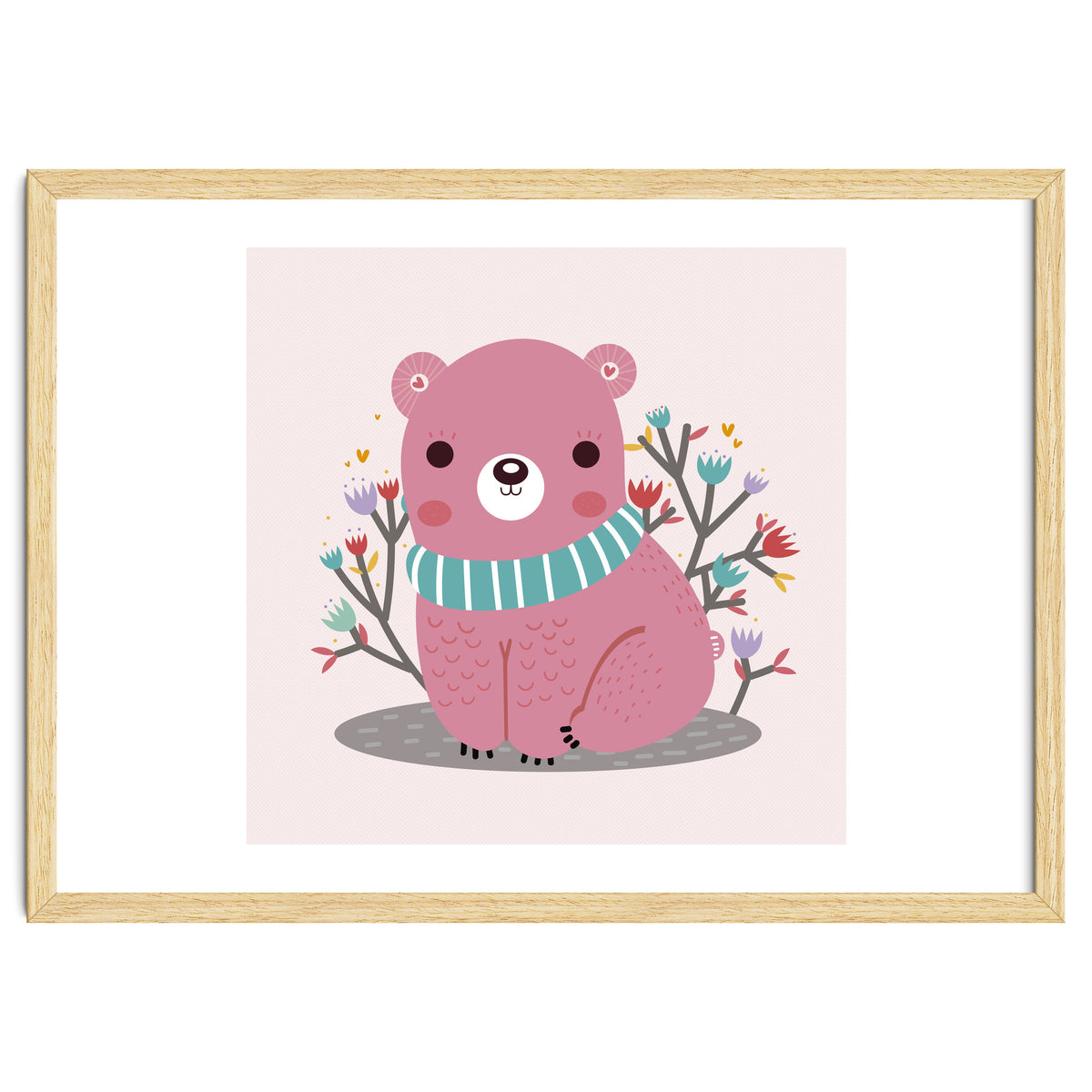 Pink bear