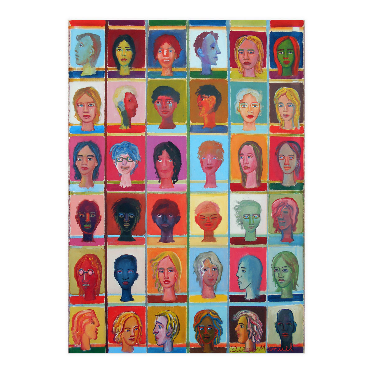 36 Cabezas (Print Only)