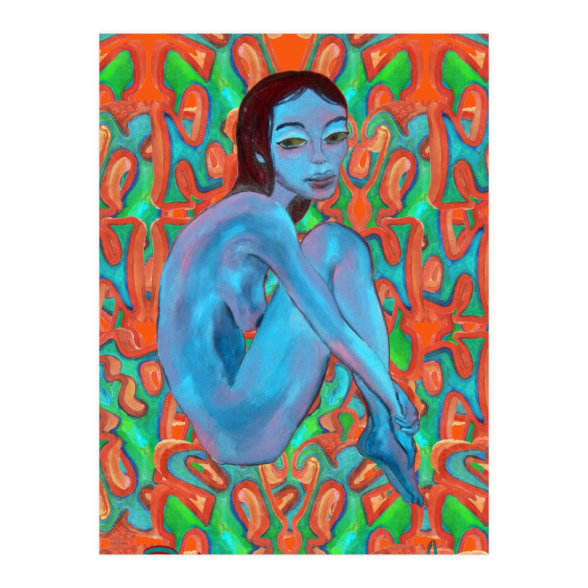 Blue Girl (Print Only)