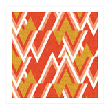 New Mid Mod Woods Red  (Print Only) thumbnail