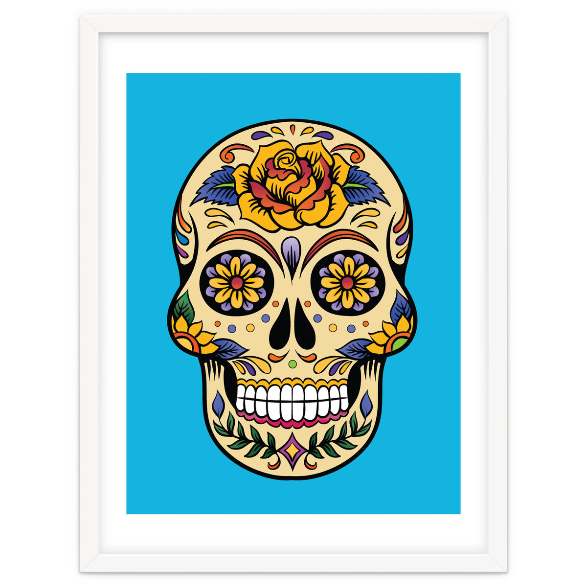 Colorful Skull II