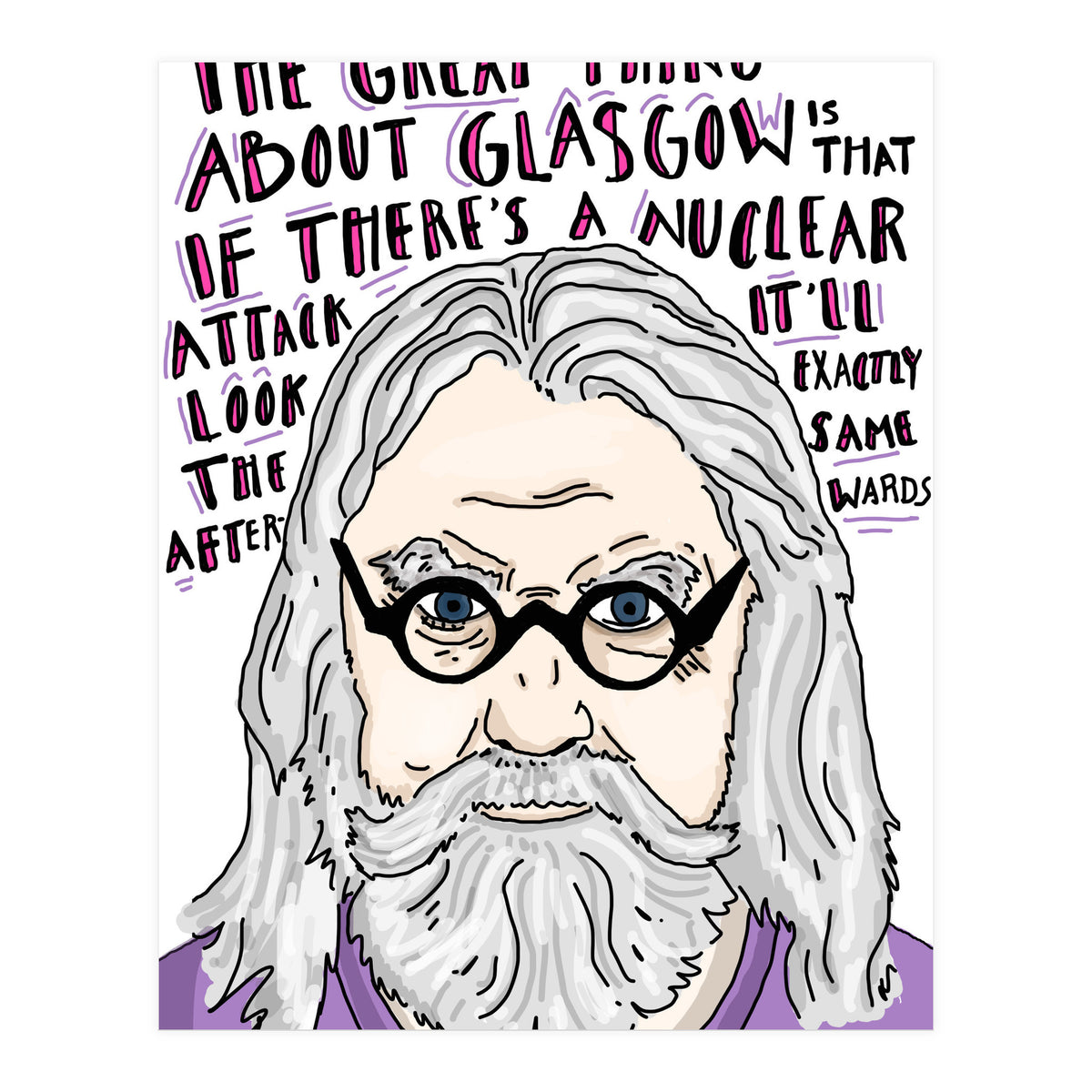 Billy Connolly (Print Only)