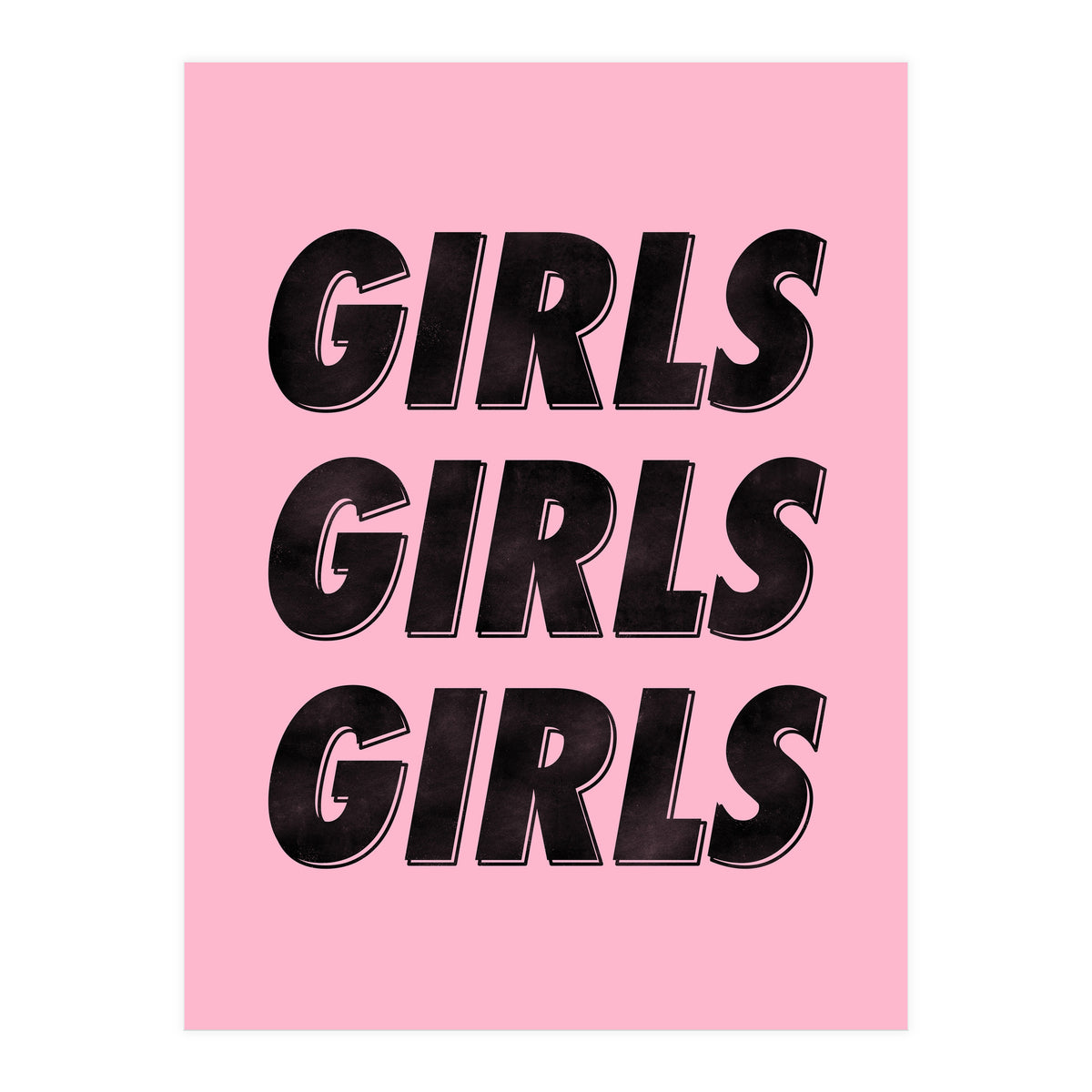 Girls Black (Print Only)