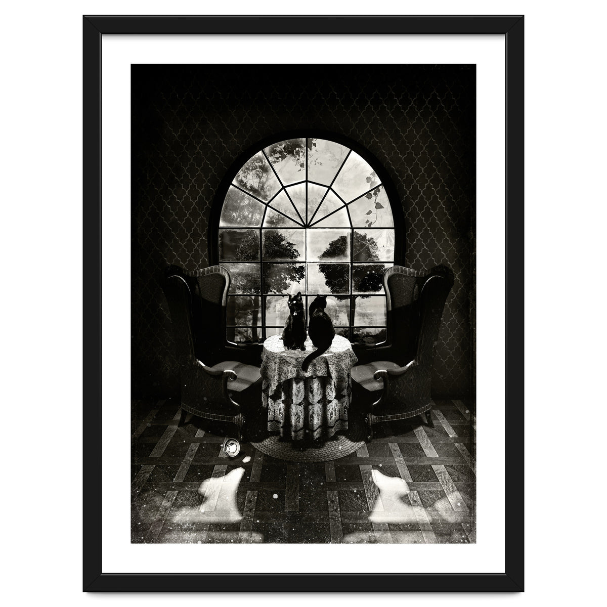 Room Skull Bw