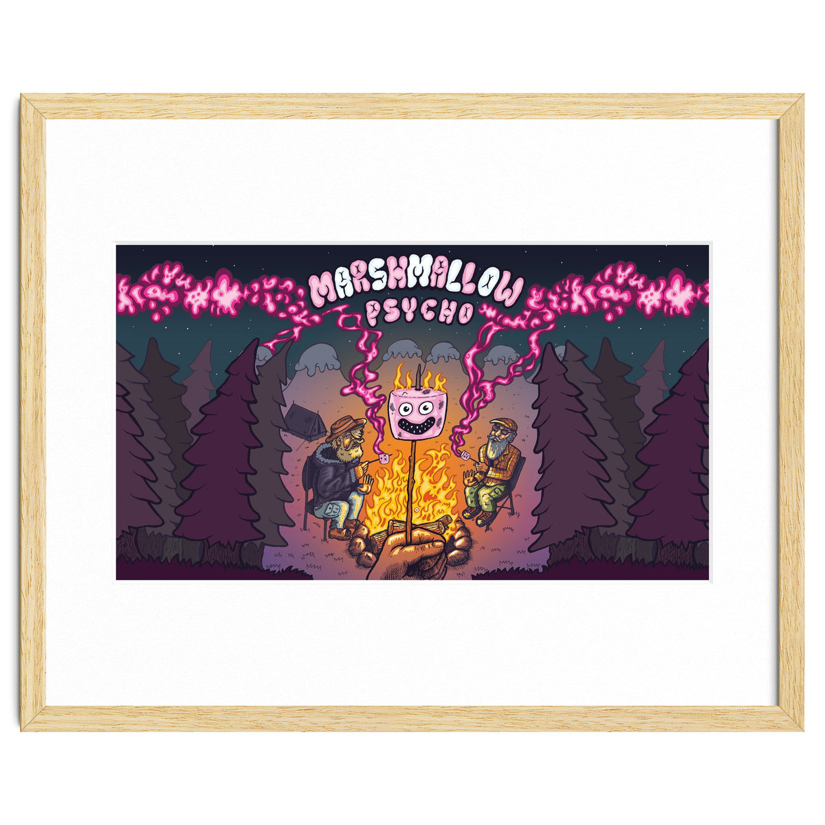 Marshmallow Psycho 12.3% ABV Bourbon Barrel Aged Marshmallow Stout