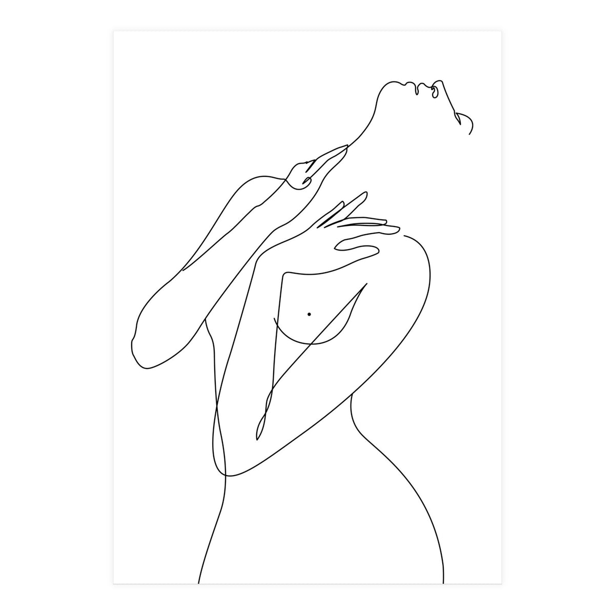 wake woman line (Print Only)