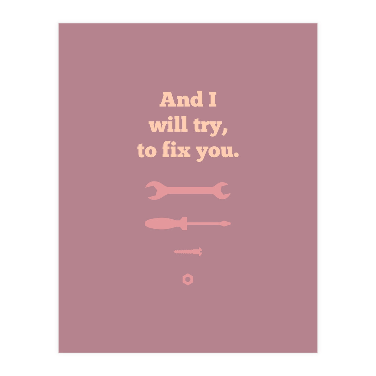Fix You (Print Only)