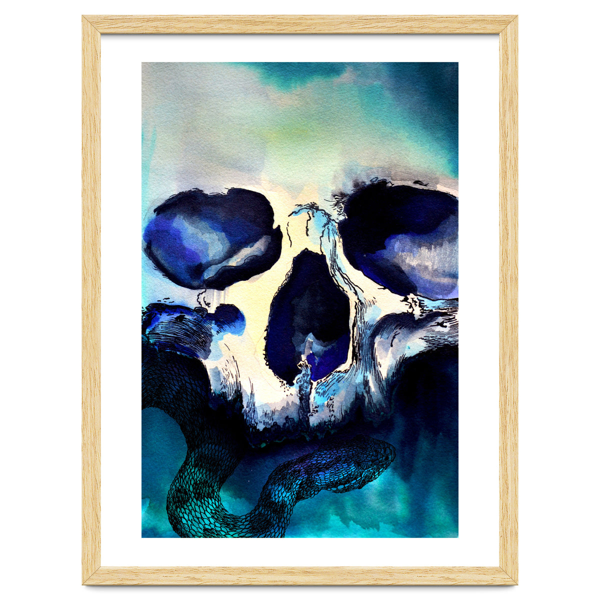 Blue Skull