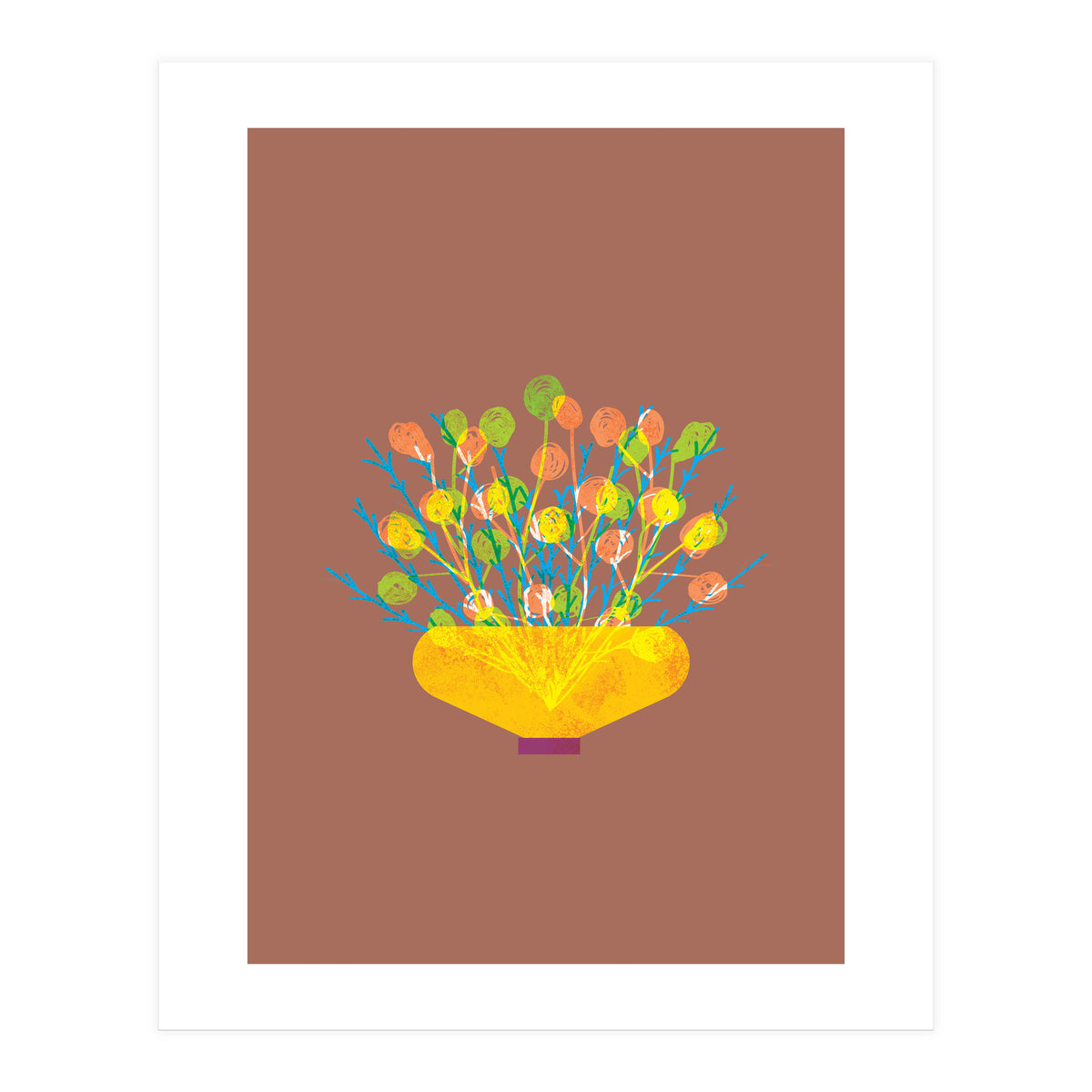 Flower pot IV (Print Only)