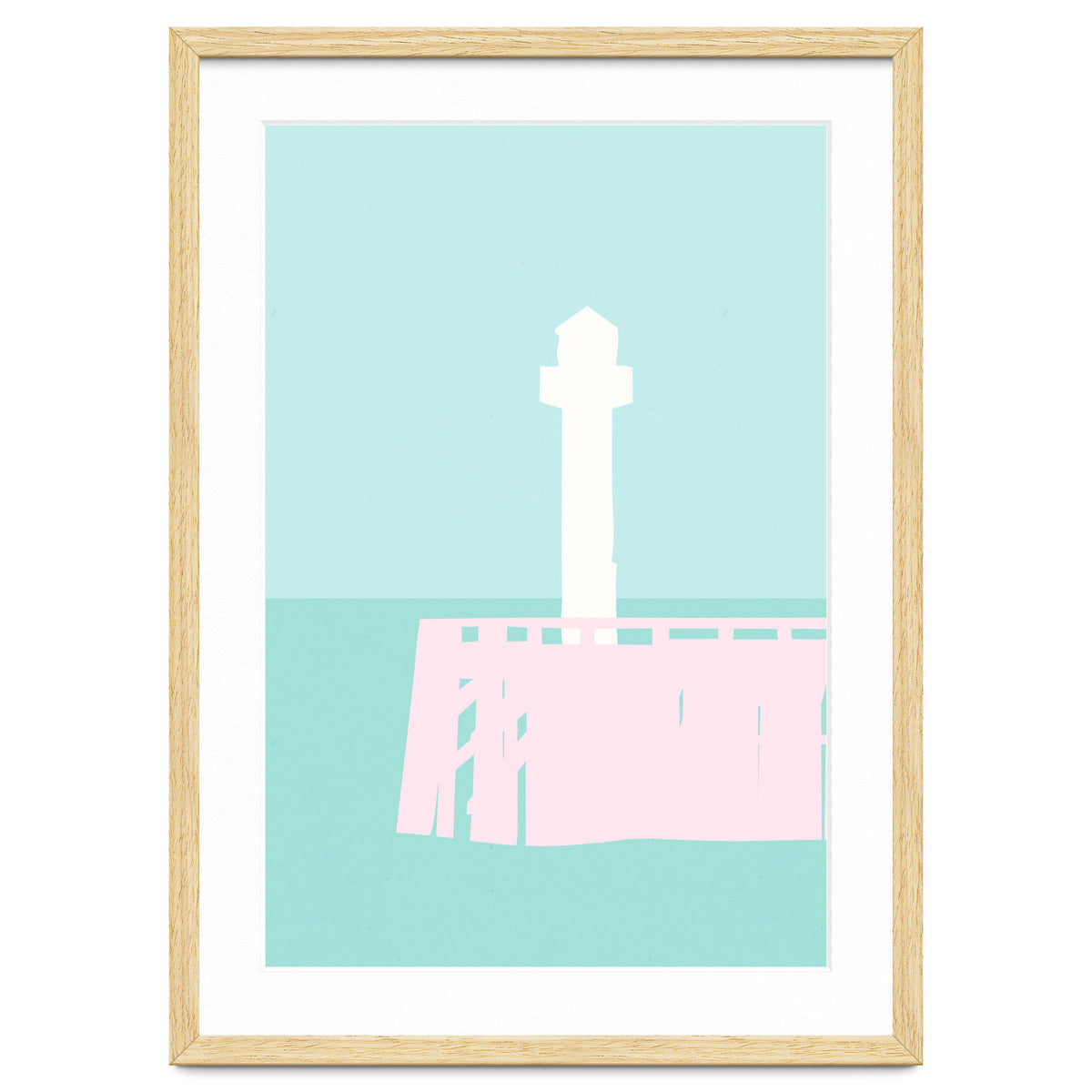 Minimal Pier - Turquoise Coast