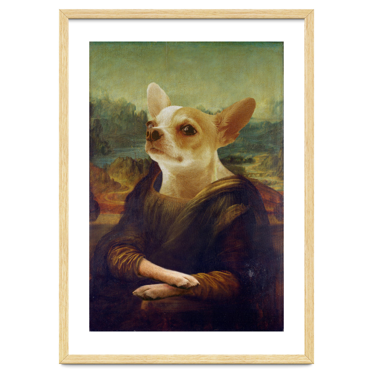 Mona Lisa Chihuahua