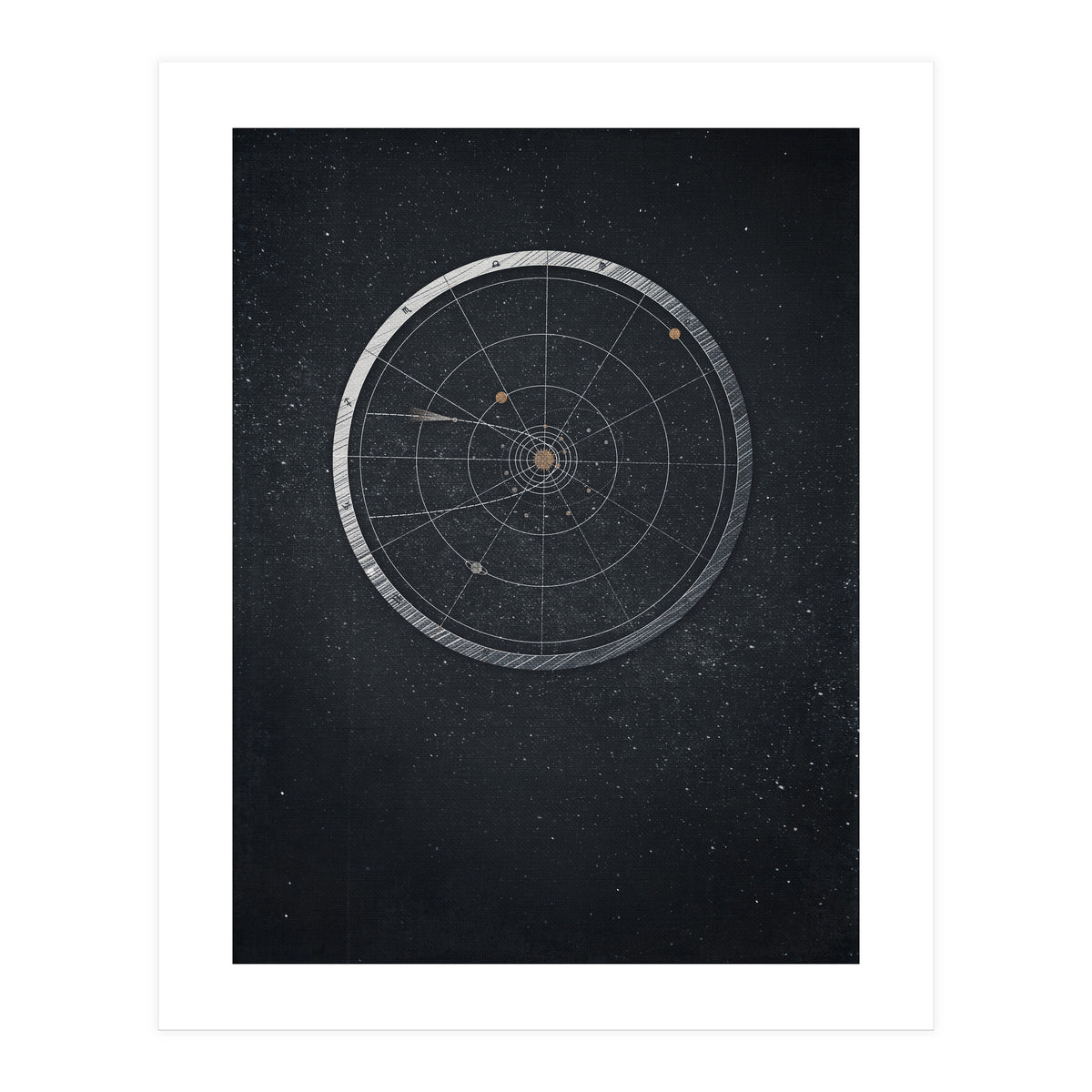 Vintage Cosmos: Hayley's comet (Print Only)