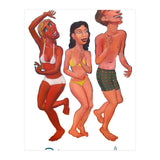Bailando En La Playa 9 (Print Only) thumbnail