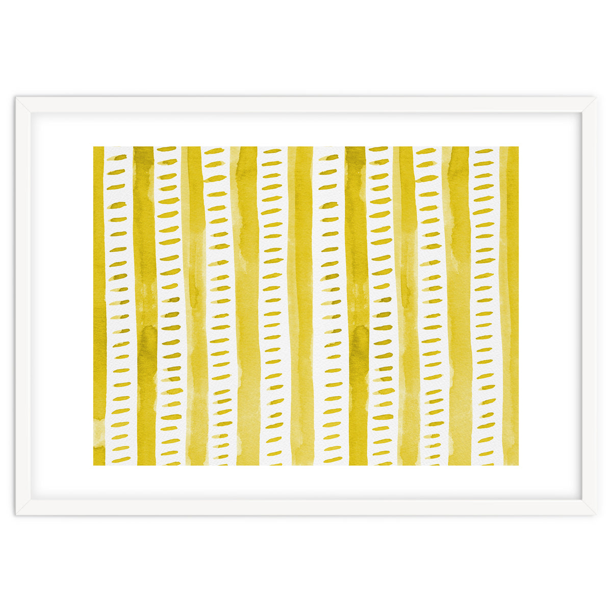 Vertical Yellow Lines