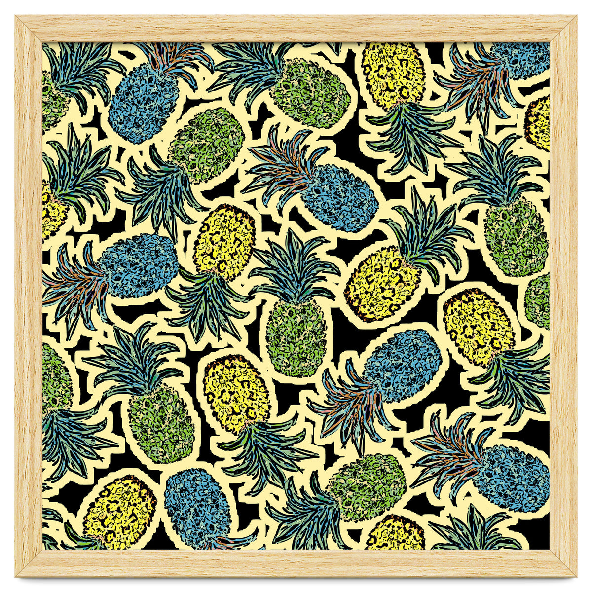 Pineapple Pandemonium Retro Tone