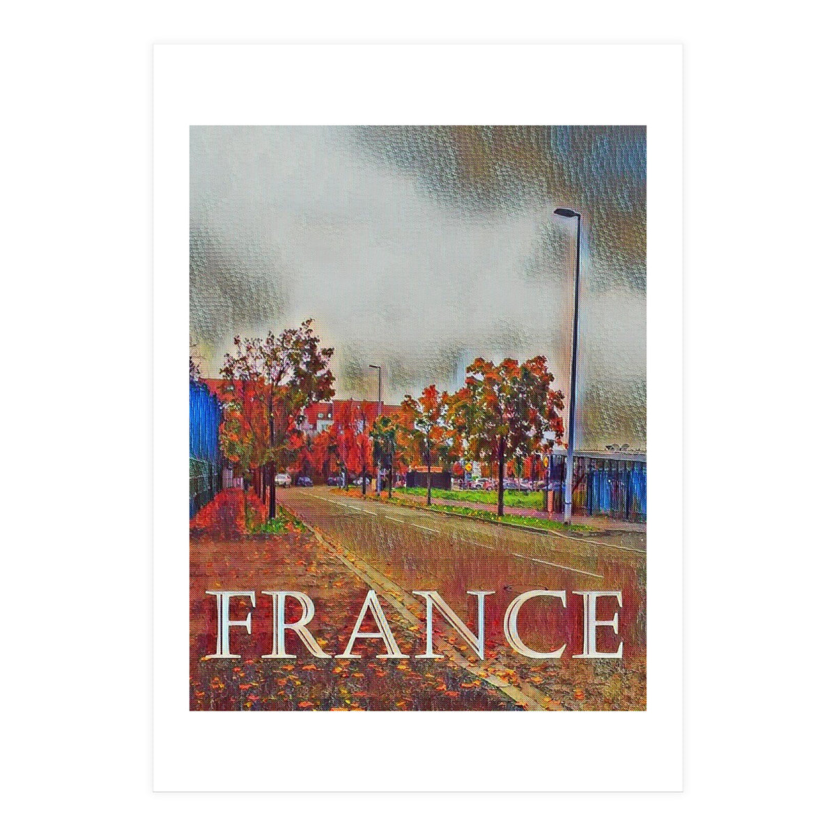 Autumn in France (Print Only)