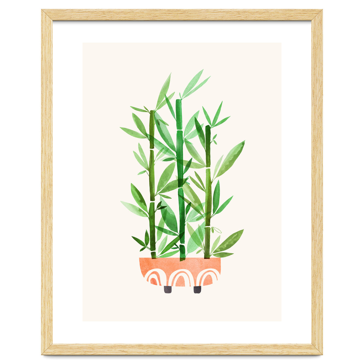 Happy Bamboo Houseplant