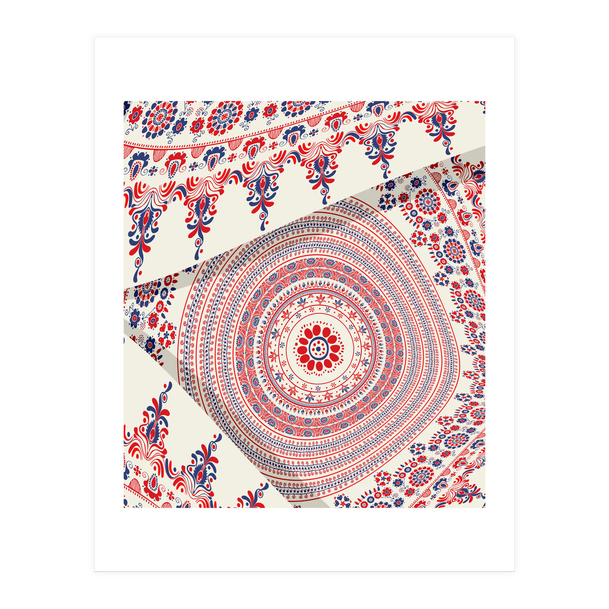 Romanian embroidery background 35 (Print Only)