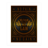 No Pain No Gain (Print Only) thumbnail