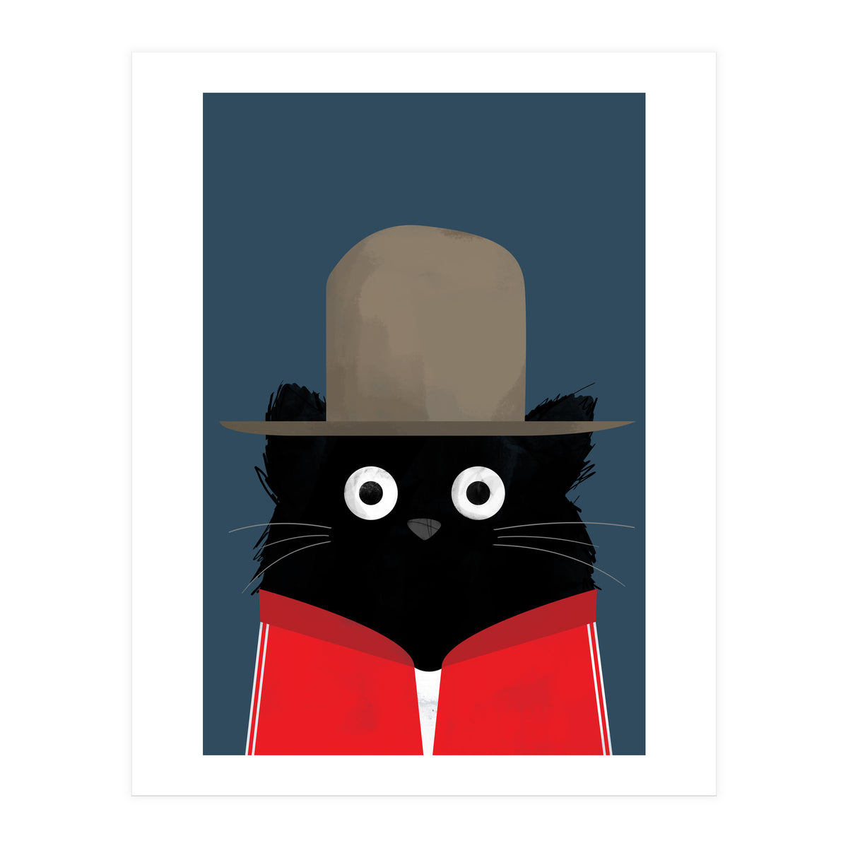Doozal Cat Pharrell (Print Only)