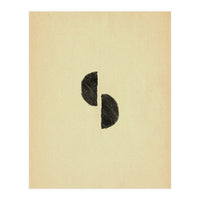 Abstract mid-century modern shapes (Print Only)