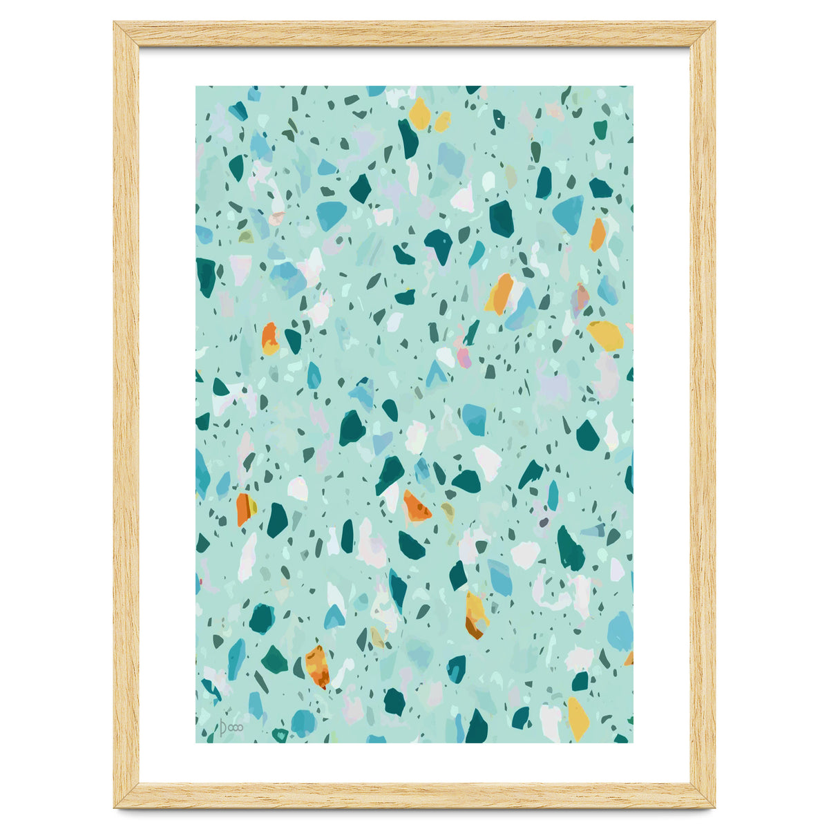 Blue Terrazzo