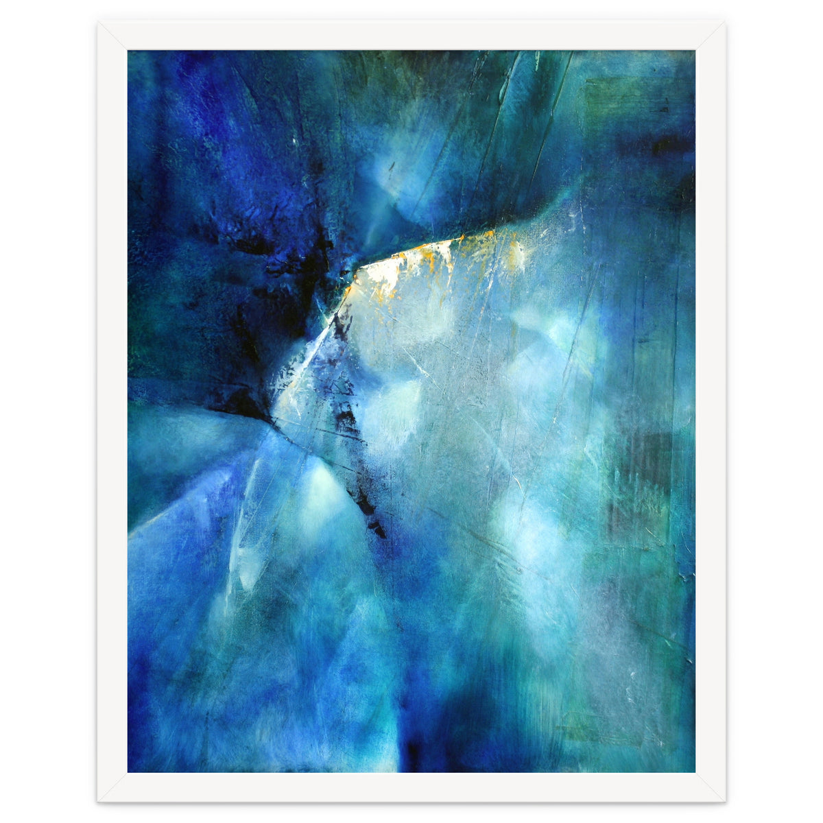 Komposition In Blau - blue composition