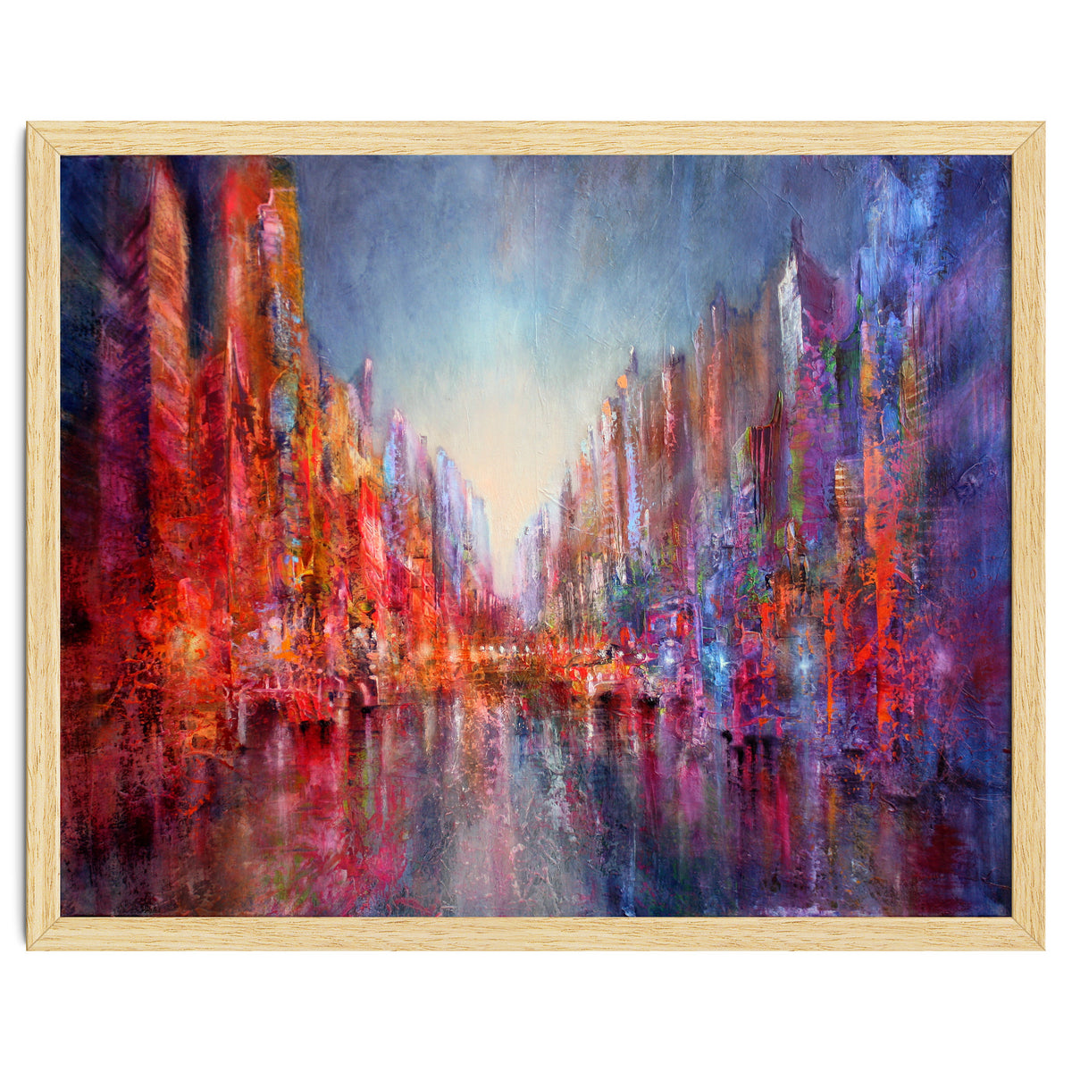 Stadt Am Fluss  - city on the riverside