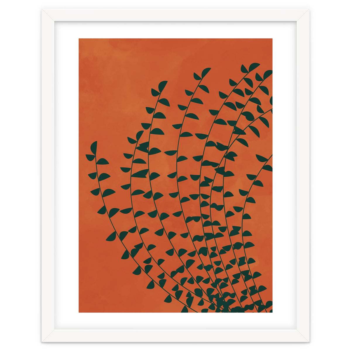 Boho Terracotta Plant Burnt Orange